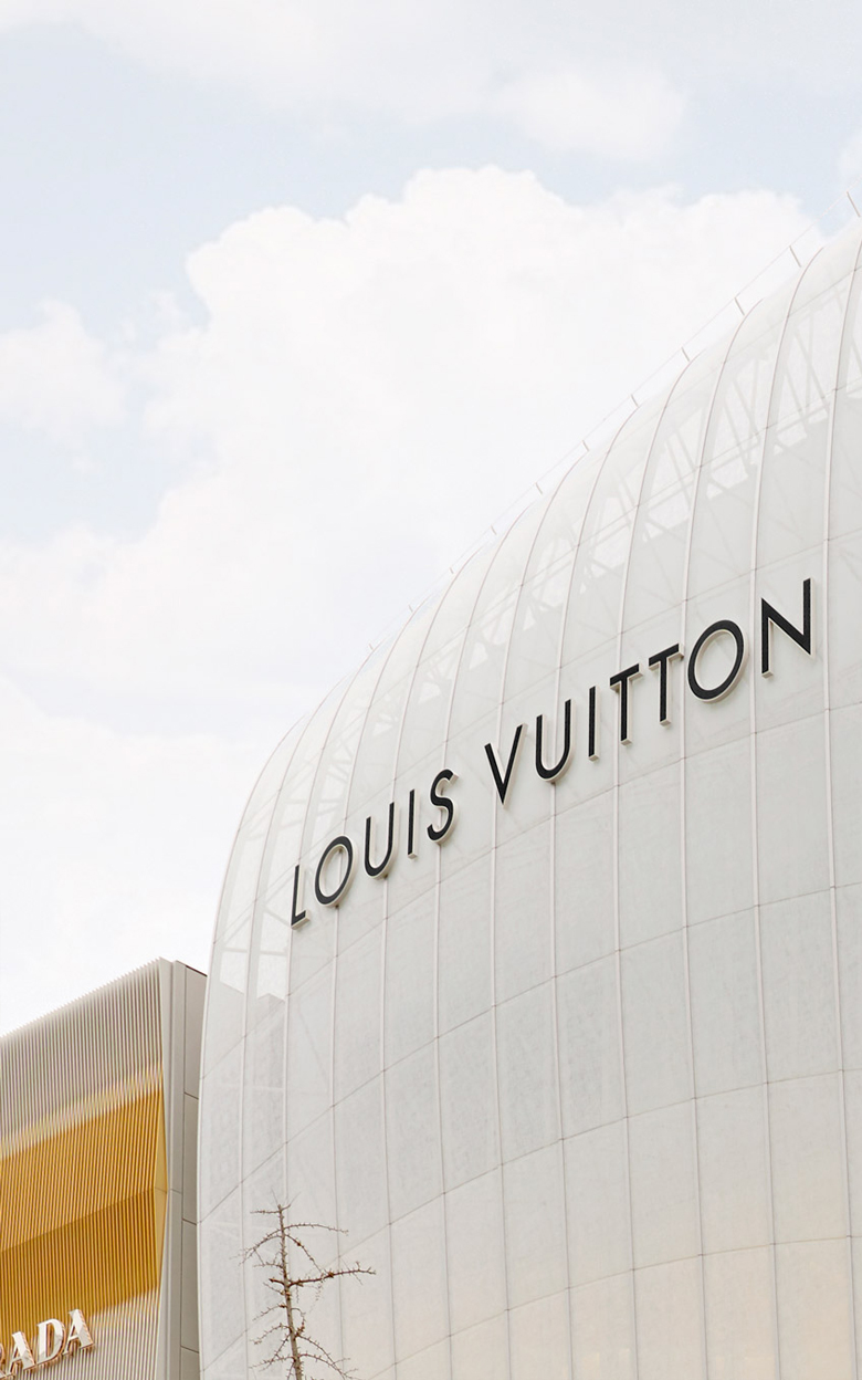 Louis Vuitton Omotesando store features Objets Nomades - Inside